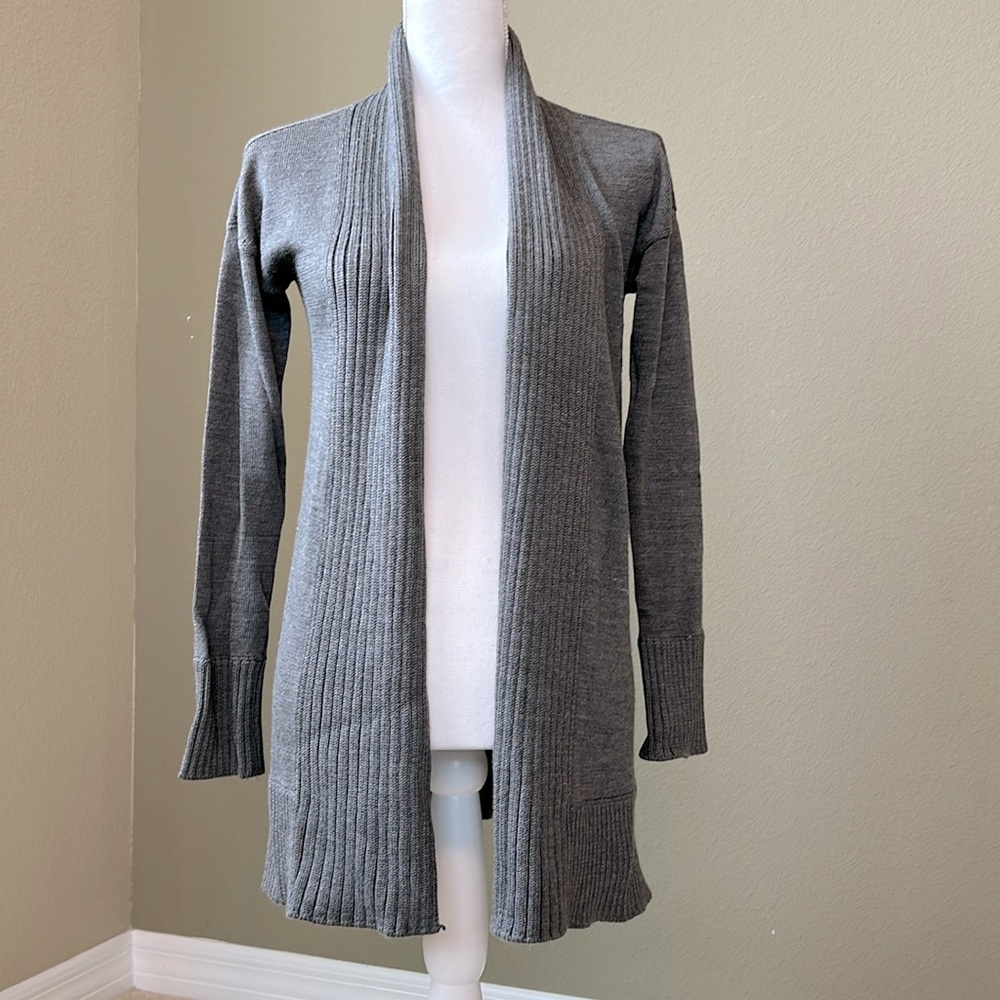Ann Taylor cardigan sweater Grey